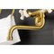Kingston Brass KS615SB Two-Handle Wall Mount Bathroom Faucet, Brushed Brass KS615SB - alternate 3
